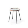 Espresso Noir Table Side Table