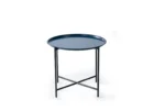 Latte Metallique coffee table Blue