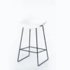 Sleek Barstool White