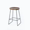Sleek Barstool Wooden