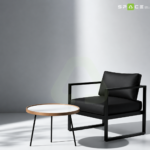 Vista Outdoor Chairs Black - Image 2