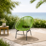 Weave Chair Green - Image 2