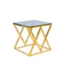 Golden cappuccino table