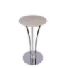 Graphite chrome Marble white & brown