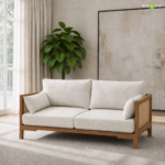 Rattan Sofa Double - Image 2