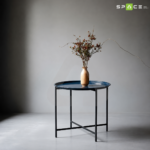 Latte Metallique coffee table Blue - Image 2
