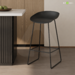 Sleek Barstool Black - Image 2