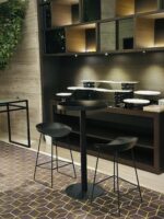 Sleek Barstool Black - Image 3