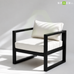 Vista Outdoor Chairs White - Image 2
