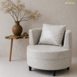 Aria Sphere Sofa Beige - Image 2