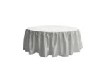 Grande Banquet Table With White Cover