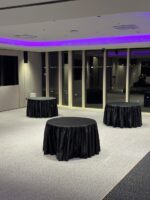 Ottima Banquet Table With Black Cloth - Image 3