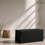 Recta Banquet Table With Black Cover - Image 2