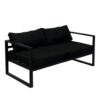 Vista outdoor chairs  Double Seater Black