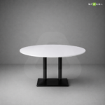 Mono table Round White Big - Image 2