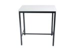 Elevate outdoor bar table  white