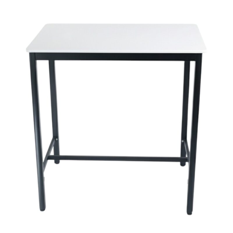 Elevate outdoor bar table  white