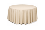 Grande Banquet Table With Beige Cloth