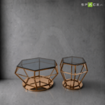 Rose golden Mocha Twin Table - Image 2